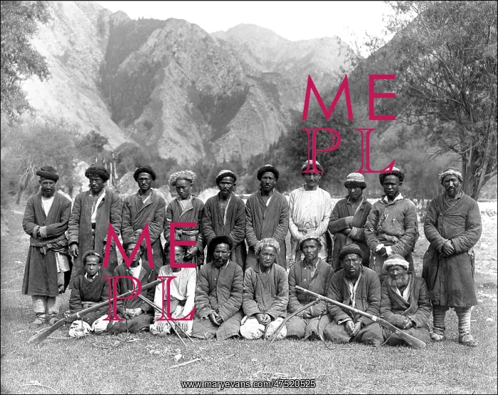 : Group of local men, Kashgar, western China : Group of local men, Kashgar, western China