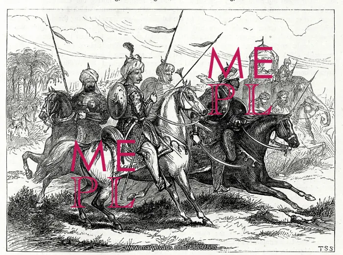 : Group of Marathas, Third Anglo-Maratha War, 1818 : Group of Marathas, Third Anglo-Maratha War, 1818