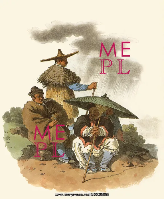  : Group of Men in Rain