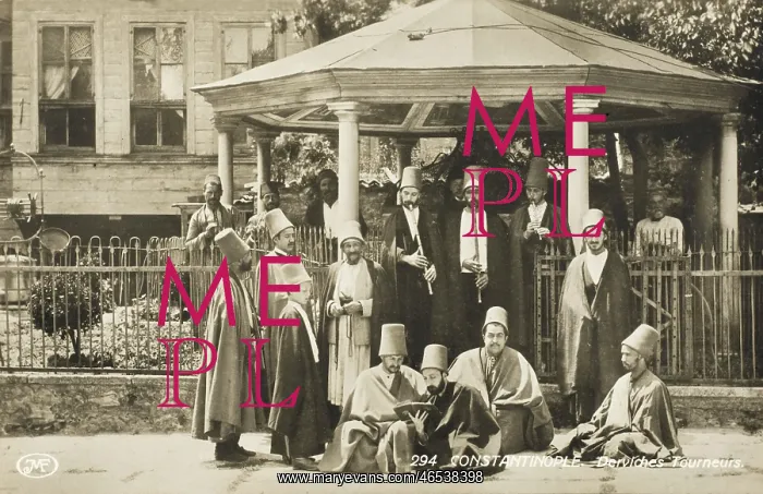 : Group of Mevlevi Dervishes - Istanbul : Group of Mevlevi Dervishes - Istanbul