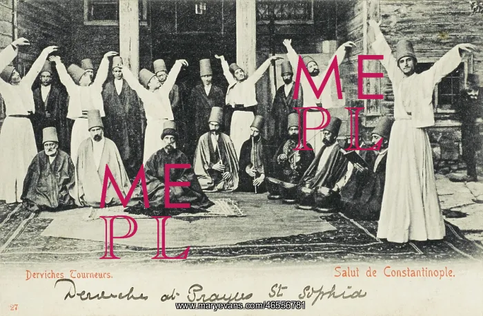 : Group of Mevlevi Dervishes - Istanbul : Group of Mevlevi Dervishes - Istanbul