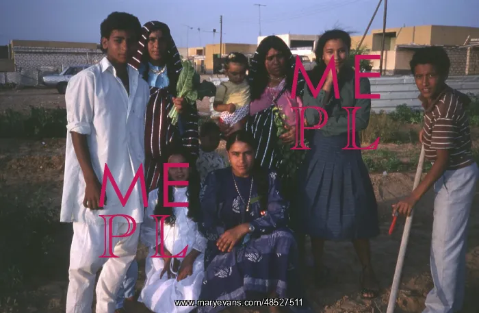 : Group of modern Bedouins near Sirte, Libya : Group of modern Bedouins near Sirte, Libya