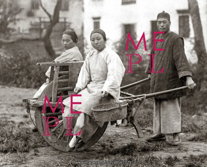  : Group of monks, China circa 1890