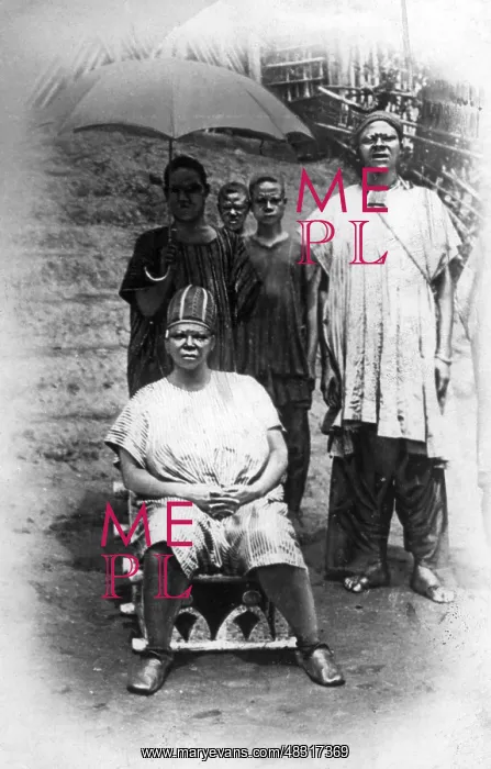 : Group of natives in Cameroon, 1904 : Group of natives in Cameroon, 1904