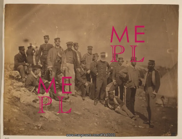 : Group of officers of the 17th Regiment : Group of officers of the 17th Regiment