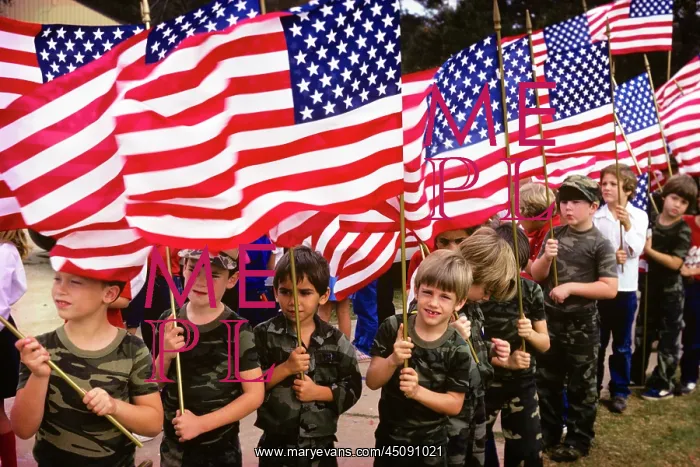 : Group of Patriotic Boys Wearing Camouflage Pattern : Group of Patriotic Boys Wearing Camouflage Pattern