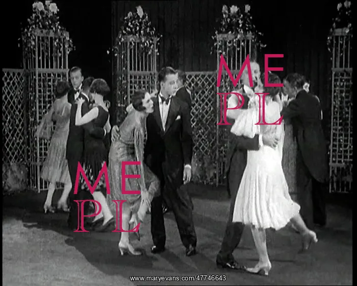 : A Group of People Dancing the Charleston. One : A Group of People Dancing the Charleston. One