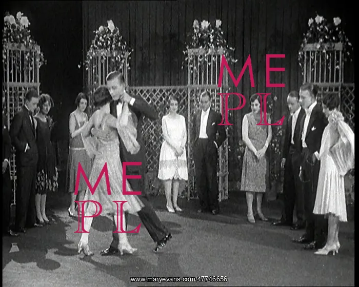 : A Group of People Dancing the Charleston. One : A Group of People Dancing the Charleston. One