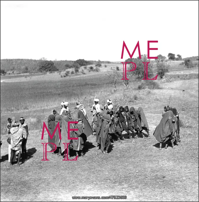 : Group of people, Madhya Pradesh, Central India : Group of people, Madhya Pradesh, Central India