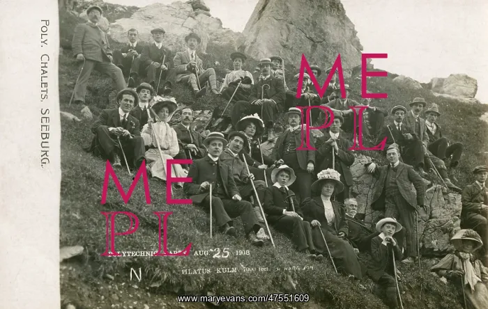 : Group of people on Mount Pilatus, Switzerland : Group of people on Mount Pilatus, Switzerland