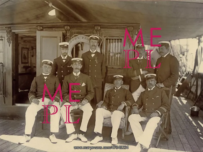 : Group photo on Cable Ship John Pender, Gibraltar : Group photo on Cable Ship John Pender, Gibraltar