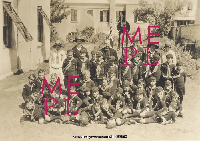 : Group photo, wolf cub pack, Bermuda