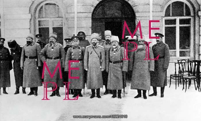 : Group picture of a conference in the headquarters 1916 : Group picture of a conference in the headquarters 1916