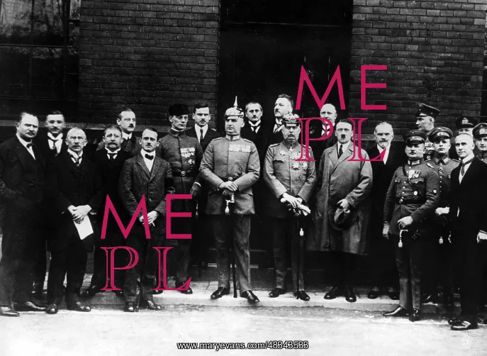 : Group picture of the leading putschists after : Group picture of the leading putschists after