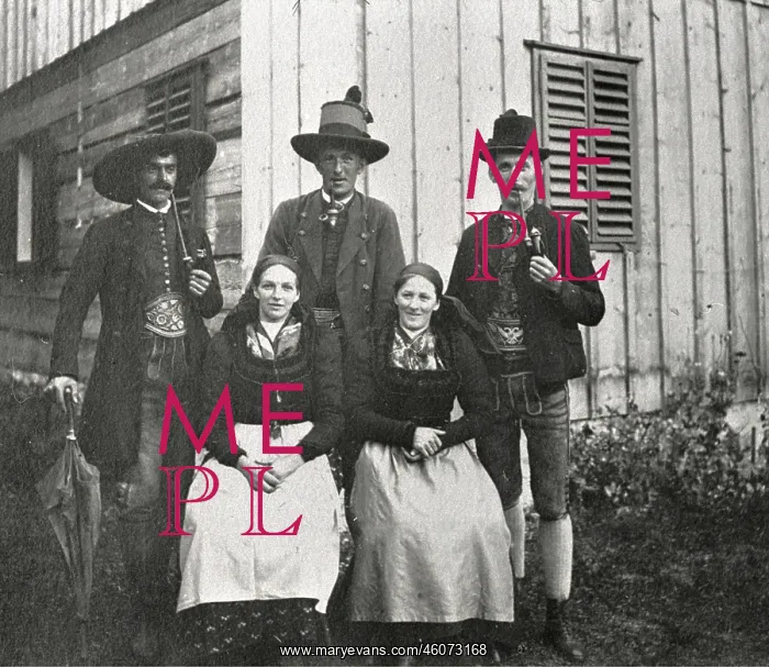 : Group picture of three men and two women in : Group picture of three men and two women in