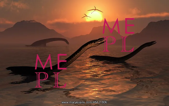 : A group of Plesiosaurs during Earth's Jurassic Era : A group of Plesiosaurs during Earth's Jurassic Era