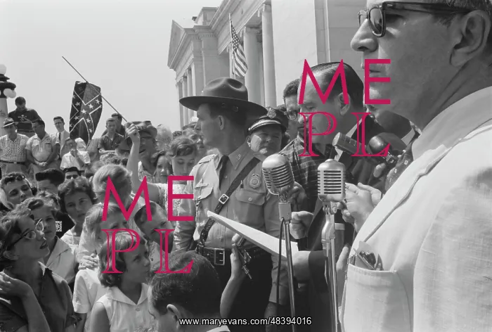: A group of protestors in Washington D.C. in 1959 : A group of protestors in Washington D.C. in 1959