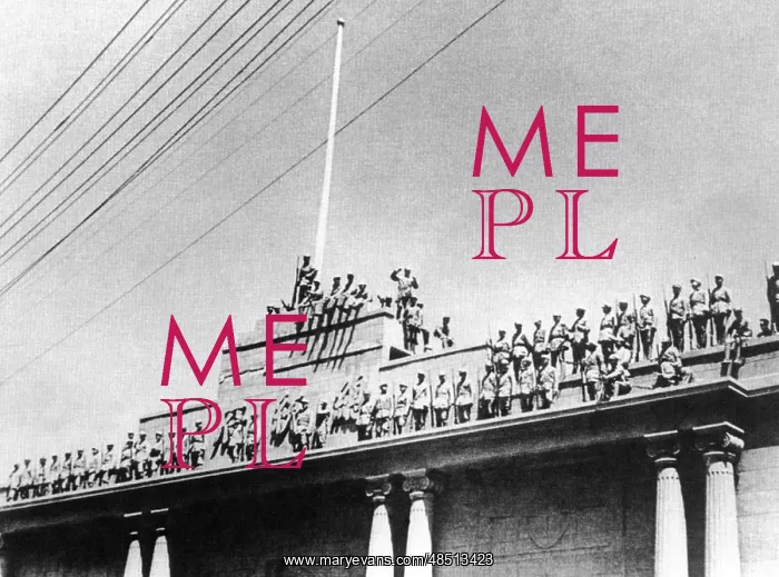 : A Group of Soldiers Standing in Front of the Office : A Group of Soldiers Standing in Front of the Office