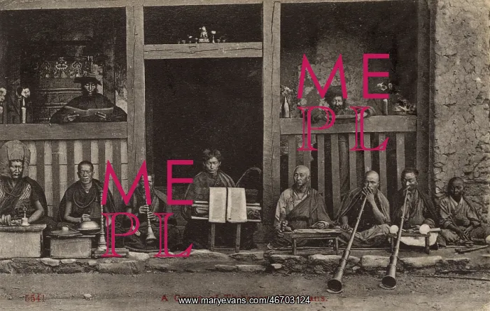  : A group of Tibetan Musicians