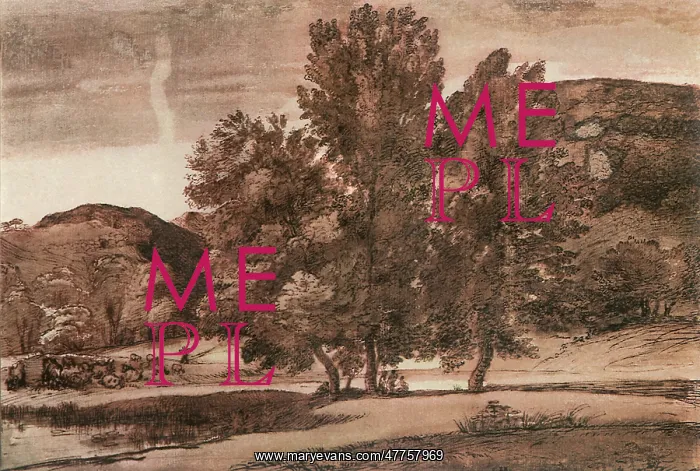 : Group of Trees in a Vale, by Claude Lorrain : Group of Trees in a Vale, by Claude Lorrain
