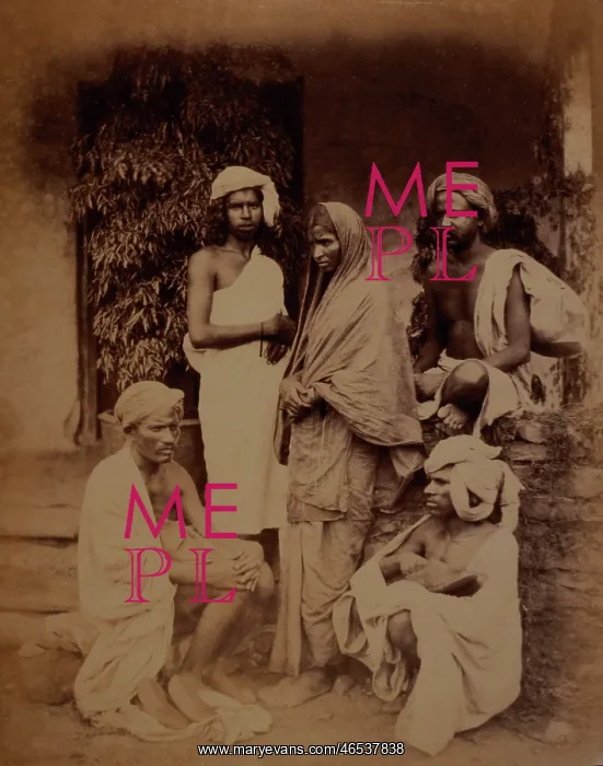 : Group of Untouchables, India : Group of Untouchables, India