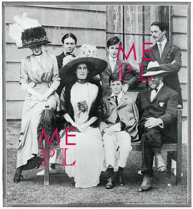 : Group at Windlestone Hall, Durham - Anthony Eden : Group at Windlestone Hall, Durham - Anthony Eden