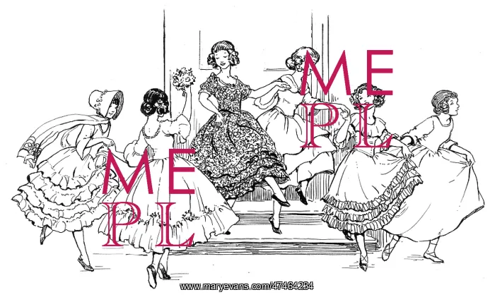  : A group of women in pretty dresses