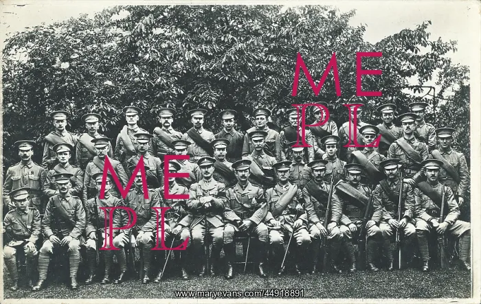 : Group of World War I soldiers : Group of World War I soldiers