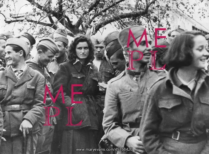 : Group of Yugoslav partisans during World War 2 includes : Group of Yugoslav partisans during World War 2 includes