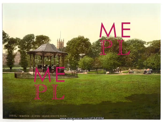 : Grove Park, Weston-super-Mare, England : Grove Park, Weston-super-Mare, England