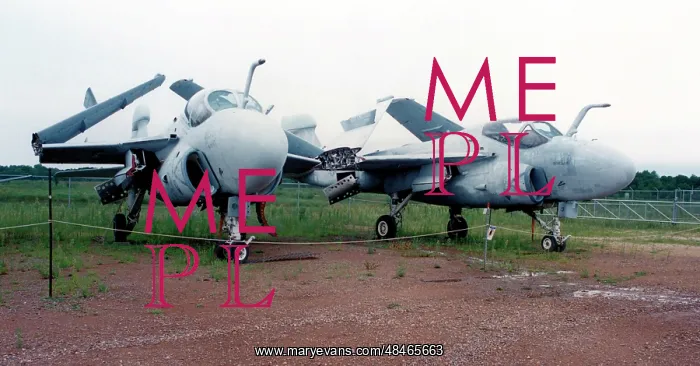 : Grumman EA-6D Intruder 156984 & 151597 : Grumman EA-6D Intruder 156984 & 151597