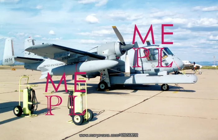 : Grumman OV-1D Mohawk 68-15954 : Grumman OV-1D Mohawk 68-15954