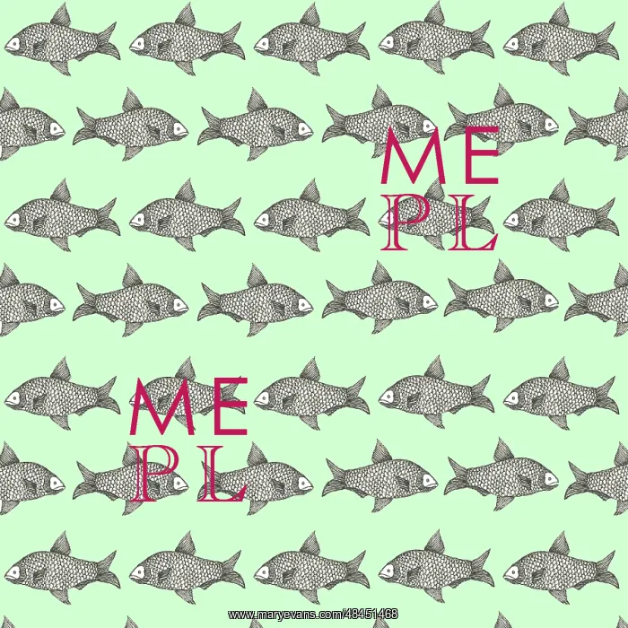  : Grumpy fish pattern
