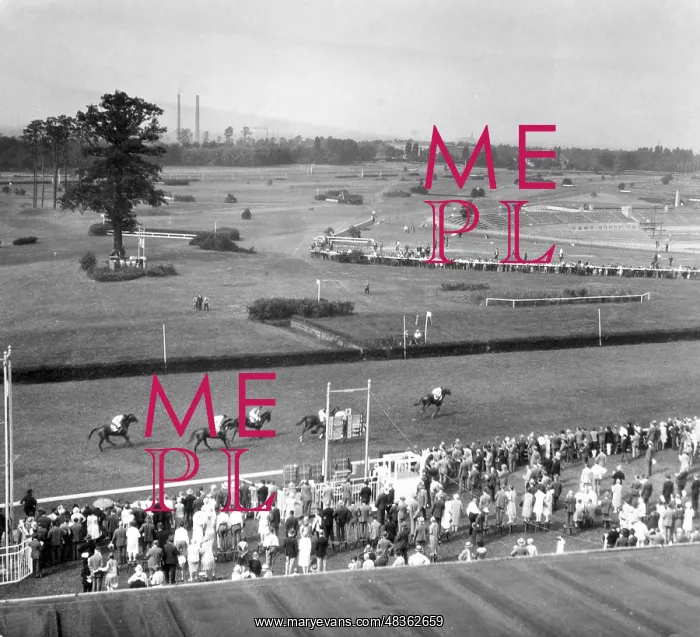 : Grunewald racecourse near Berlin, around 1925 : Grunewald racecourse near Berlin, around 1925