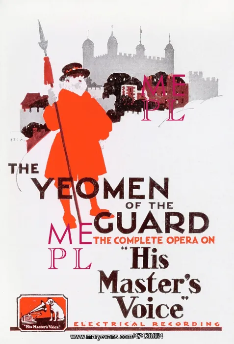 : G&S The Yeomen of the Guard recording 1929 : G&S The Yeomen of the Guard recording 1929