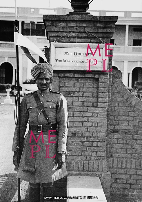 : Guard of the Maharaja, 1930 : Guard of the Maharaja, 1930