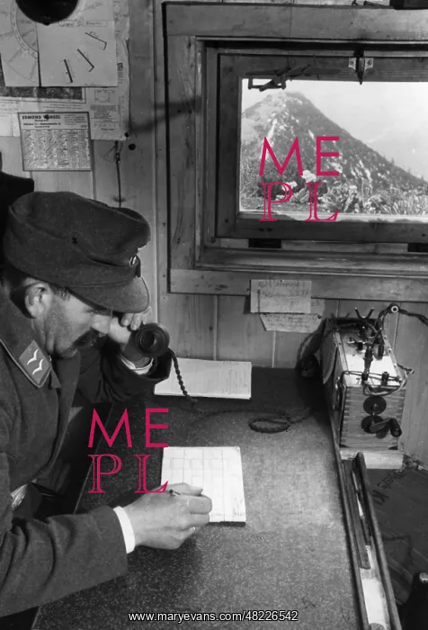  : Guard station in the Alps, 1940