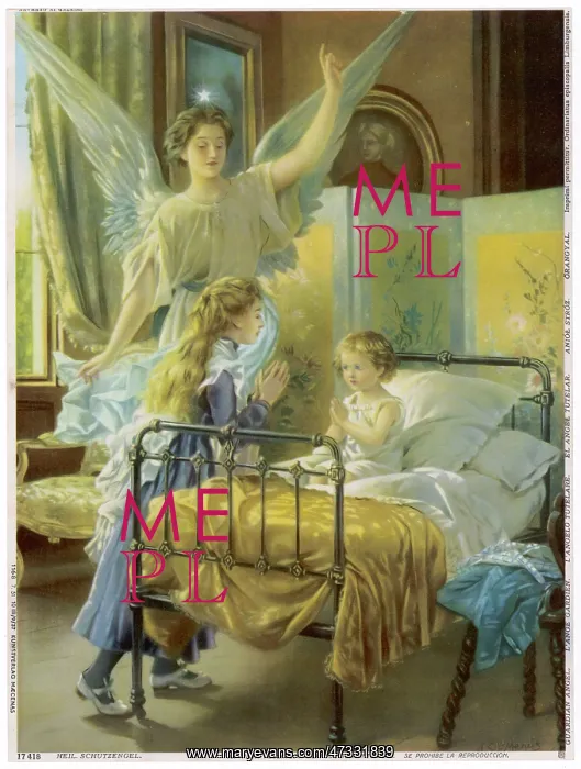 : Guardian Angel at Bed : Guardian Angel at Bed