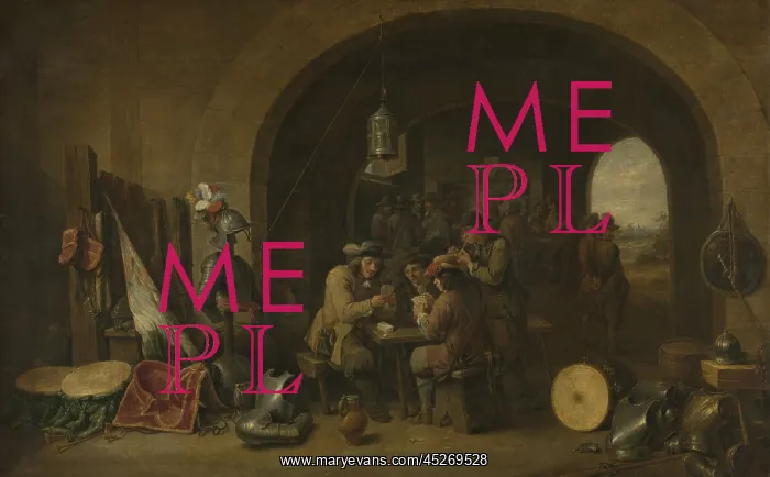: Guardroom, by David Teniers (II) : Guardroom, by David Teniers (II)