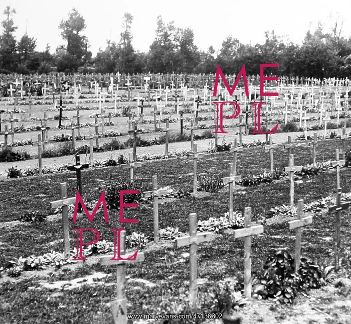 : The Guards Cemetery, Windy Corner, Festubert - WW1 : The Guards Cemetery, Windy Corner, Festubert - WW1