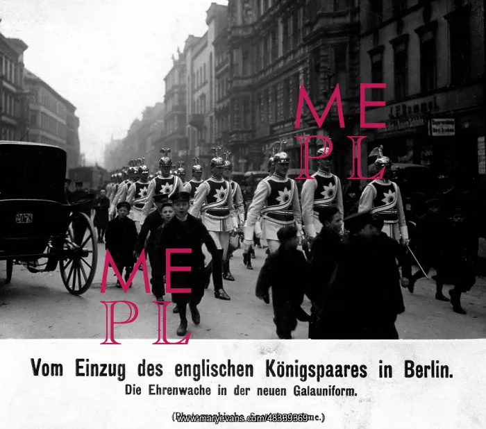 : Guards Cuirassiers in Berlin 1909 : Guards Cuirassiers in Berlin 1909