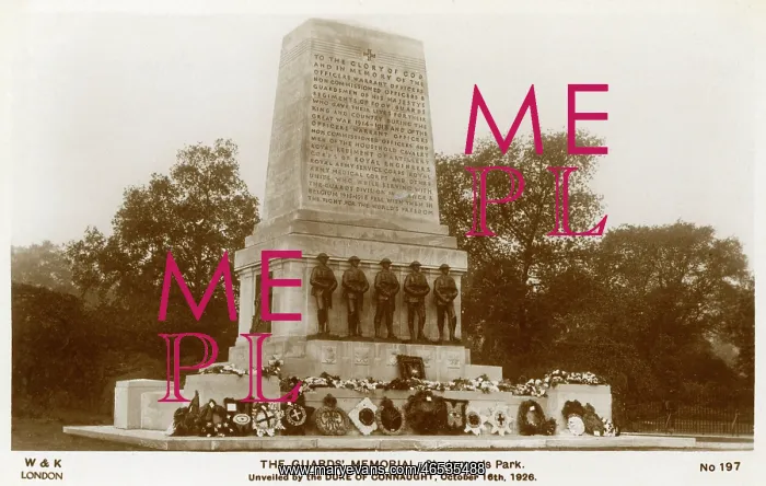 : Guard's Memorial - St James's Park, London : Guard's Memorial - St James's Park, London