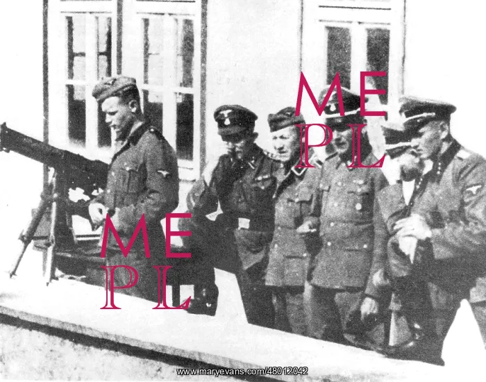 : Guards of the SS in Mauthausen concentration camp : Guards of the SS in Mauthausen concentration camp