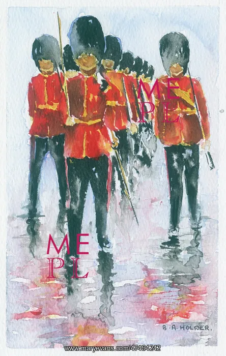  : Guardsmen in the rain