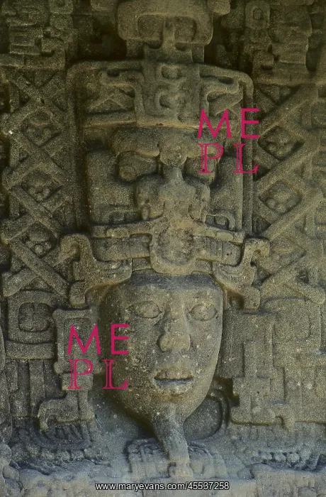 : Guatemala. Quirigui. Estela maya : Guatemala. Quirigui. Estela maya