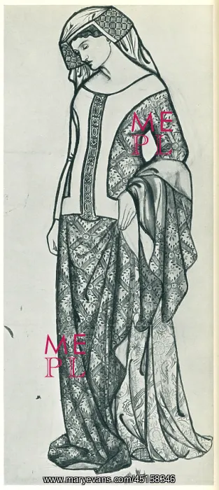 : Guenevere. A portrait design which depicts the lady Guenevere : Guenevere. A portrait design which depicts the lady Guenevere