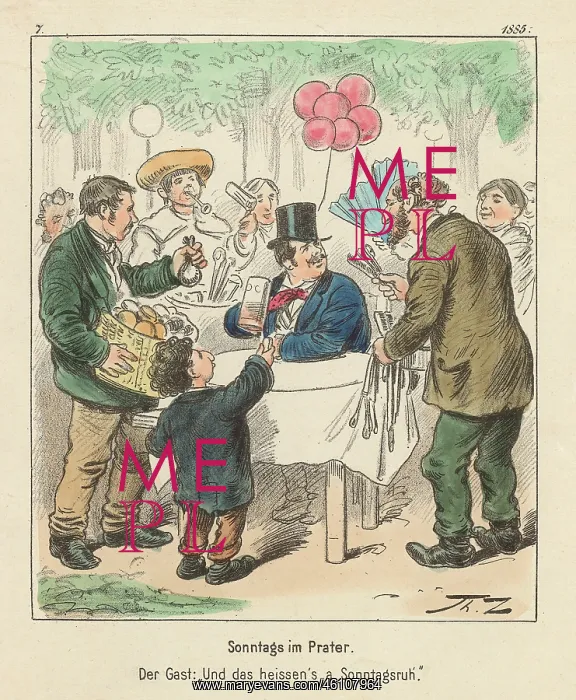 : Guest surrounded by peddlers : Guest surrounded by peddlers