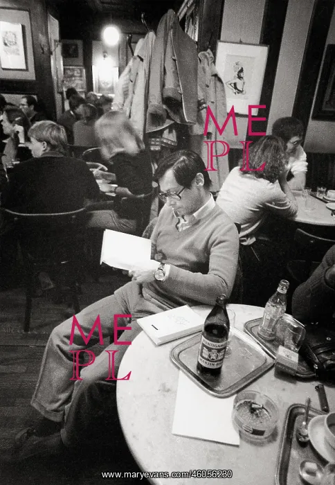 : Guests in Cafe Hawelka in Vienna : Guests in Cafe Hawelka in Vienna