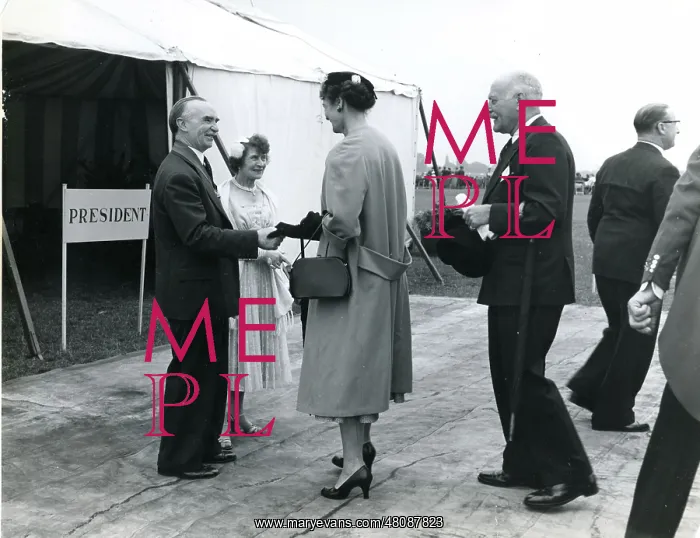 : Guests, right, being received by the Royal Aeronautical : Guests, right, being received by the Royal Aeronautical