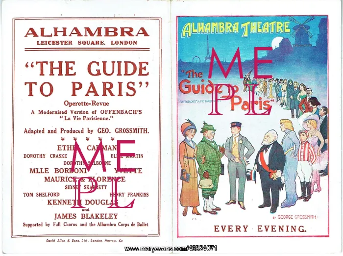 : A Guide to Paris by George Grossmith : A Guide to Paris by George Grossmith